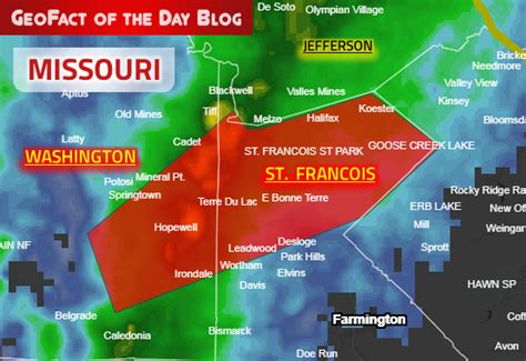 GeoFact of the Day: 11/26/2019 Missouri Tornado Warning 3