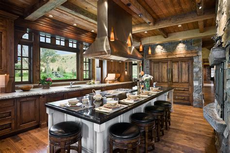 JUMPIN' JACK RANCH - Locati Architects & Interiors | Bozeman, Big Sky Architects Cabin Kitchens ...