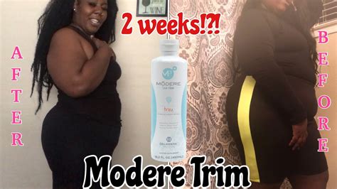 Modere Trim Review!! I lost 24 inches in 2 weeks!! | Modere | - YouTube