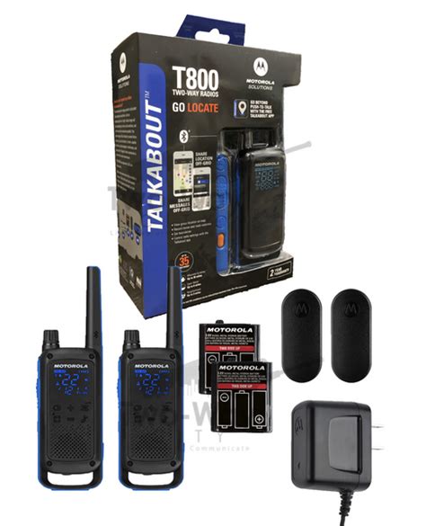 Motorola Talkabout T800 Two Way Radio w/ App Support