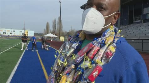 'He's always been there for us': Fife High School football team surprises night custodian with ...