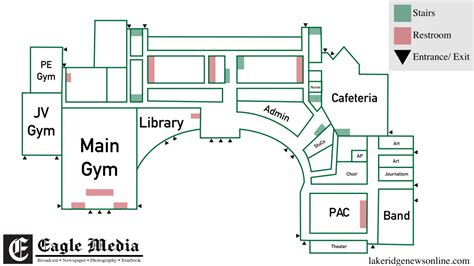 Map of Lake Ridge - Eagle Media