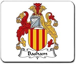 Amazon.com: Basham Family Crest Coat of Arms Mouse Pad : Office Products