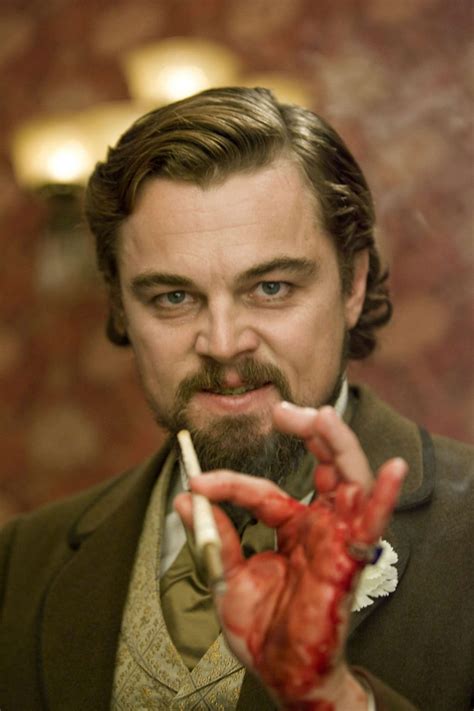 Leonardo DiCaprio s'entaille la main dans "Django Unchained"