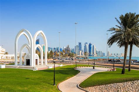 Corniche von Doha, Katar (Qatar) | Franks Travelbox