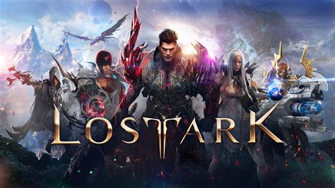 Download Lost Ark Game Poster Characters Wallpaper | Wallpapers.com