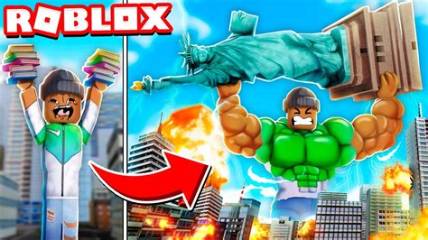 ROBLOX STRONGMAN SIMULATOR... - YouTube