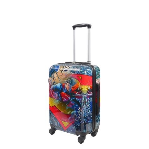 DC Comics Superman 21" Carry On Hardside Spinner Suitcase Luggage