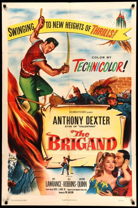 Brigand (1952) Original One-Sheet Movie Poster - Original Film Art ...