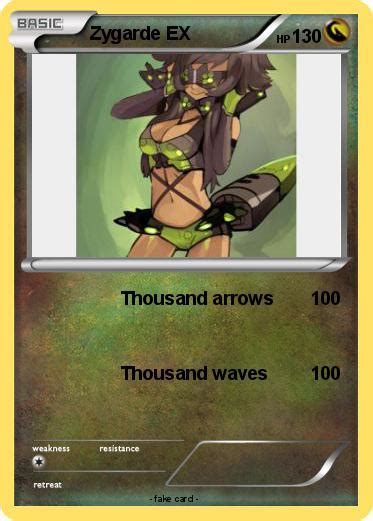 Pokémon Zygarde EX 56 56 - Thousand arrows - My Pokemon Card