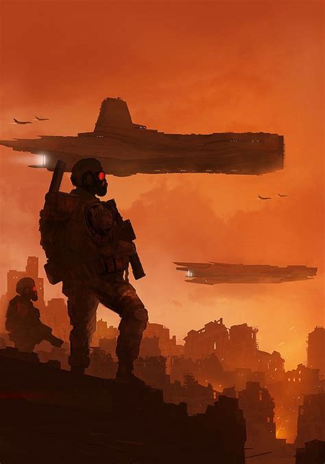 Colonial Marines by sketchboook | Science fiction artwork, Sci fi ...