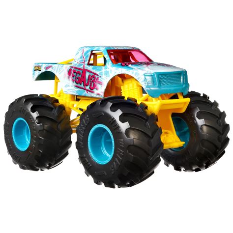 Hot Wheels Monster Trucks 1:24 Scale Assortment - Walmart.com - Walmart.com