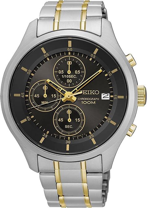 SEIKO-Quartz Chronograph Gents Watch: Amazon.co.uk: Watches