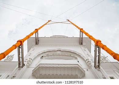 Nishan Sahib Golden Temple Amritsar Punjab Stock Photo 1128197510 ...