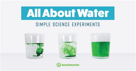 Water Experiments for Kids That Are a Big Hit in the Classroom | Teach ...