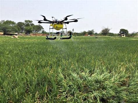 Drones for spraying pesticides