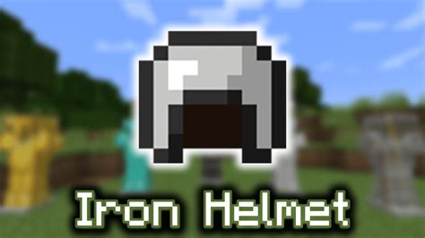 Minecraft Iron Helmet