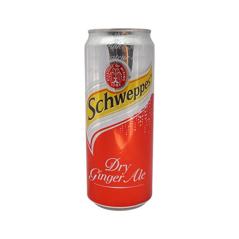 Schweppes Soda Dry Ginger Ale Can (24x330ml) – Annam Gourmet