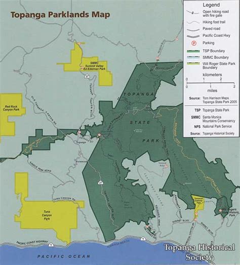 Topanga State Park Map · Topanga Historical Society Digital Archive