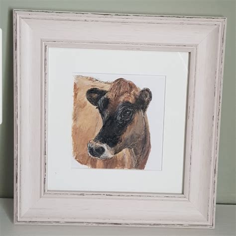 Jersey Cow Print - Rose Madeleine ART - Animal Artist