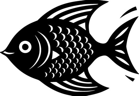 Fish - Minimalist and Flat Logo - Vector illustration 30764365 Vector ...