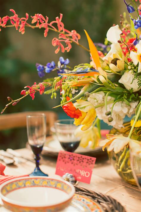 Mediterranean Table Decor - Elizabeth Anne Designs: The Wedding Blog