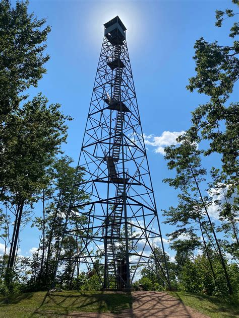 Breathtaking Views from Mountain Fire Lookout Tower - We Wisconsin