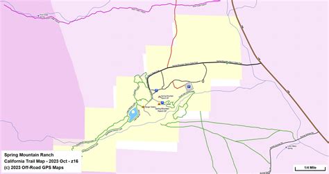 Spring Mountain Ranch SP - California Trail Map