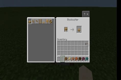 MCPE/Bedrock Blockcutter (Craftable Wood Blocks in Stonecutter) - MCDLSpot