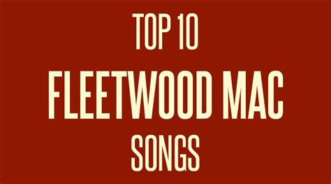 Top 10 Fleetwood Mac Songs - Blues Rock Review