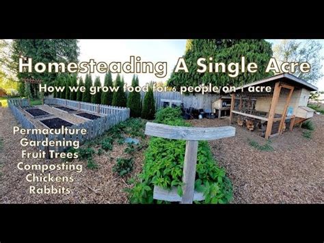 Our 1 Acre Homestead - How We Micro Farm - YouTube