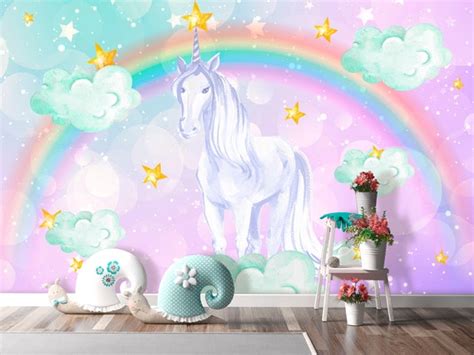 Unicorn Rainbow Wallpaper