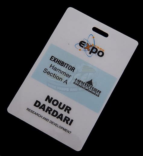 Iron Man 2 - Stark Expo Exhibitor Badge