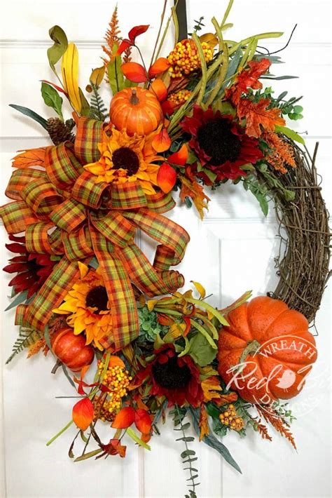 September Wreaths & Centerpieces 2019 - Trendy Tree Blog| Holiday Decor Inspiration | Wreath ...