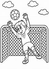 Soccer Coloring Pages Realistic sketch template
