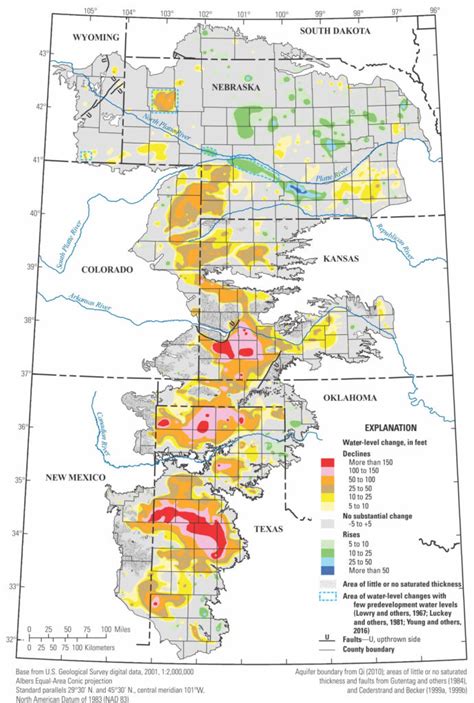 Box 1 – Regional Unconfined Aquifer System: The High Plains Aquifer – Groundwater Resource ...