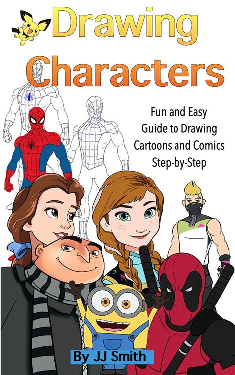 Buy How To Draw Characters From Cartoon and Comics: Fun and Easy Guide ...