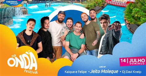 Thermas Water Park anuncia “Na Onda Festival”, com shows renomados e muita diversão! - Thermas ...