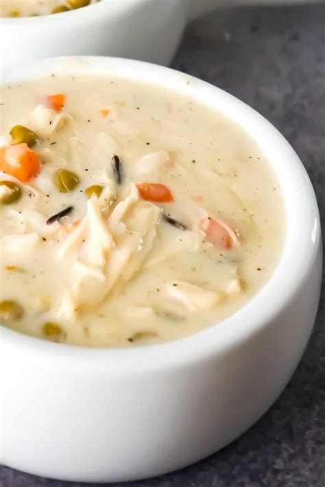 Creamy Turkey Soup with Rice - THIS IS NOT DIET FOOD