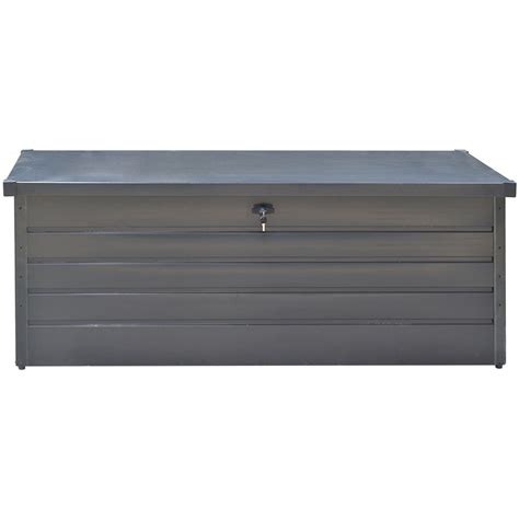 Lockable Metal Outdoor Garden Storage Box