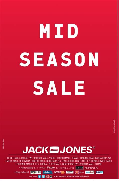 Jack & Jones - Sale / Mumbai | SaleRaja