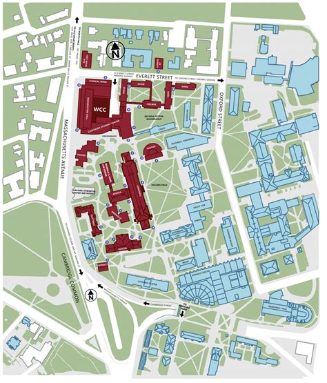 Campus Map and Directions - Harvard Law School | Harvard Law School