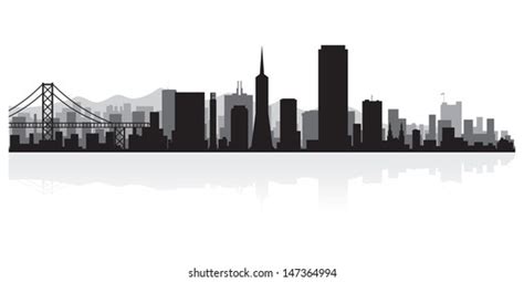 San Francisco Skyline Silhouette Royalty-Free Images, Stock Photos ...