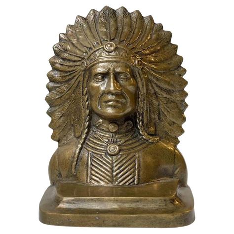 Indian Chief Hood Ornament by Guy Motors, England, 1920s at 1stDibs | guy motors indian head ...