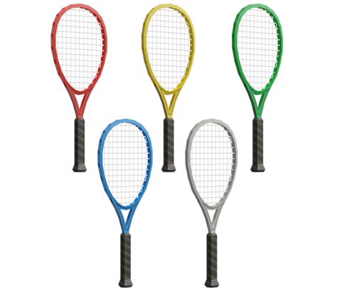 Wii - Wii Sports - Tennis Racket - The Models Resource