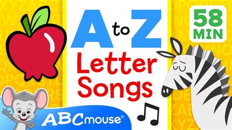 🎵 ABCmouse Alphabet Songs A to Z | 58-Minute Preschool Music Compilation for TV | Learn the ABCs ...