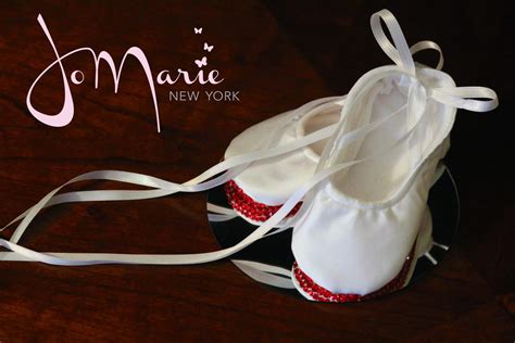 Satin Ballet Slippers Adorned With Swarovski Crystals on the Entire ...