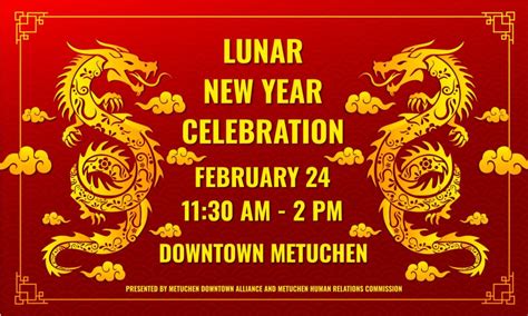 Lunar New Year Celebration 2024 – Downtown Metuchen