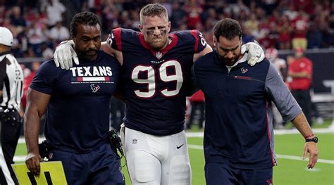 JJ Watt injury severity looked like a motorcycle accident - Sports Illustrated