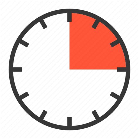 15 min, clock, fifteen, minute, quarter, timer icon - Download on ...